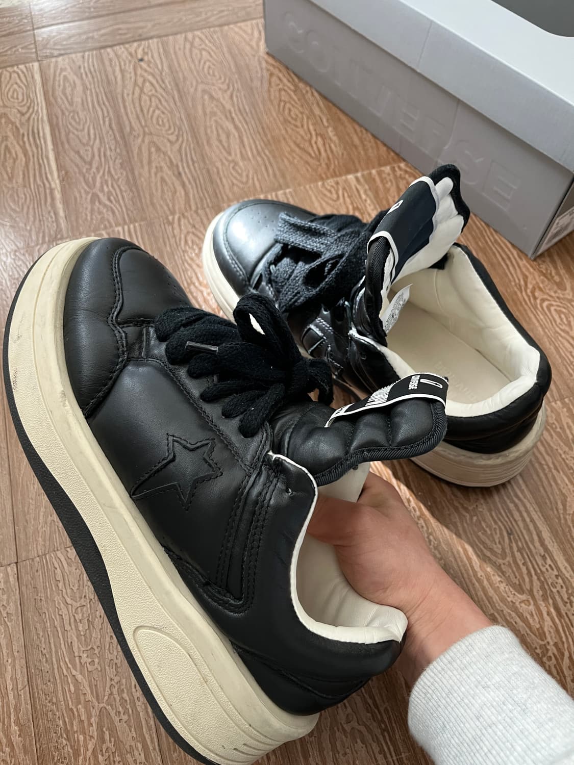 릭오웬스 다크쉐도우 컨버스 터보웨폰 로우 270 상품이미지6