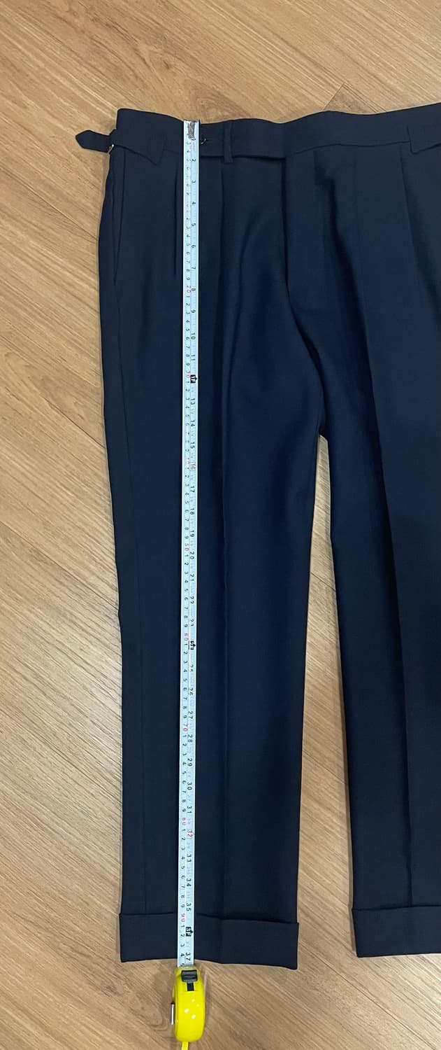 안드레아서울 링자켓 캄트위스트 수트, 다크 네이비 상품이미지10