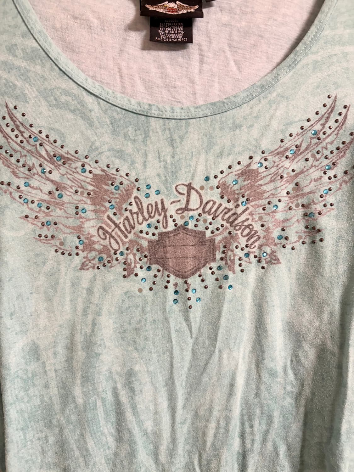 할리데이비슨 긴팔티 상품이미지2