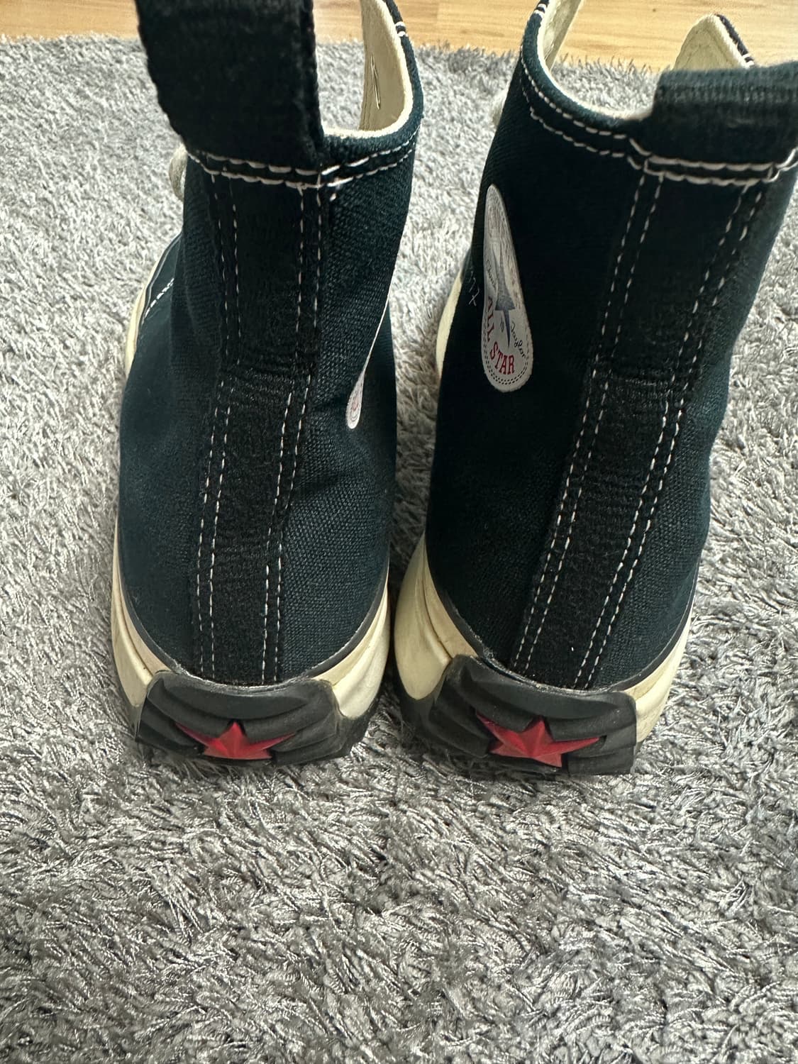 컨버스 jw앤더슨 런스타하이크 블랙 280 사이즈 상품이미지5