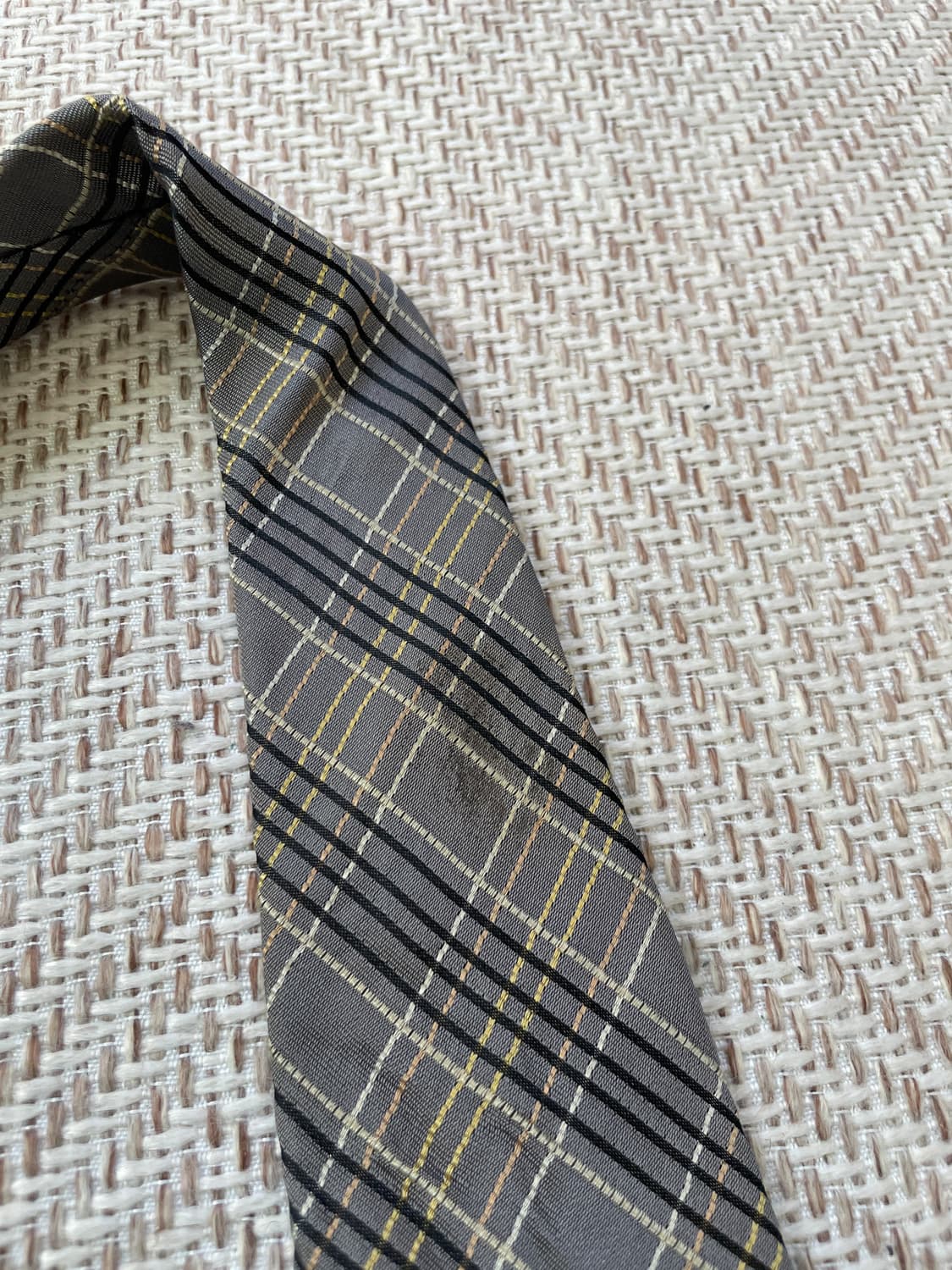 간사이 야마모토 체크 넥타이  J03754 상품이미지4