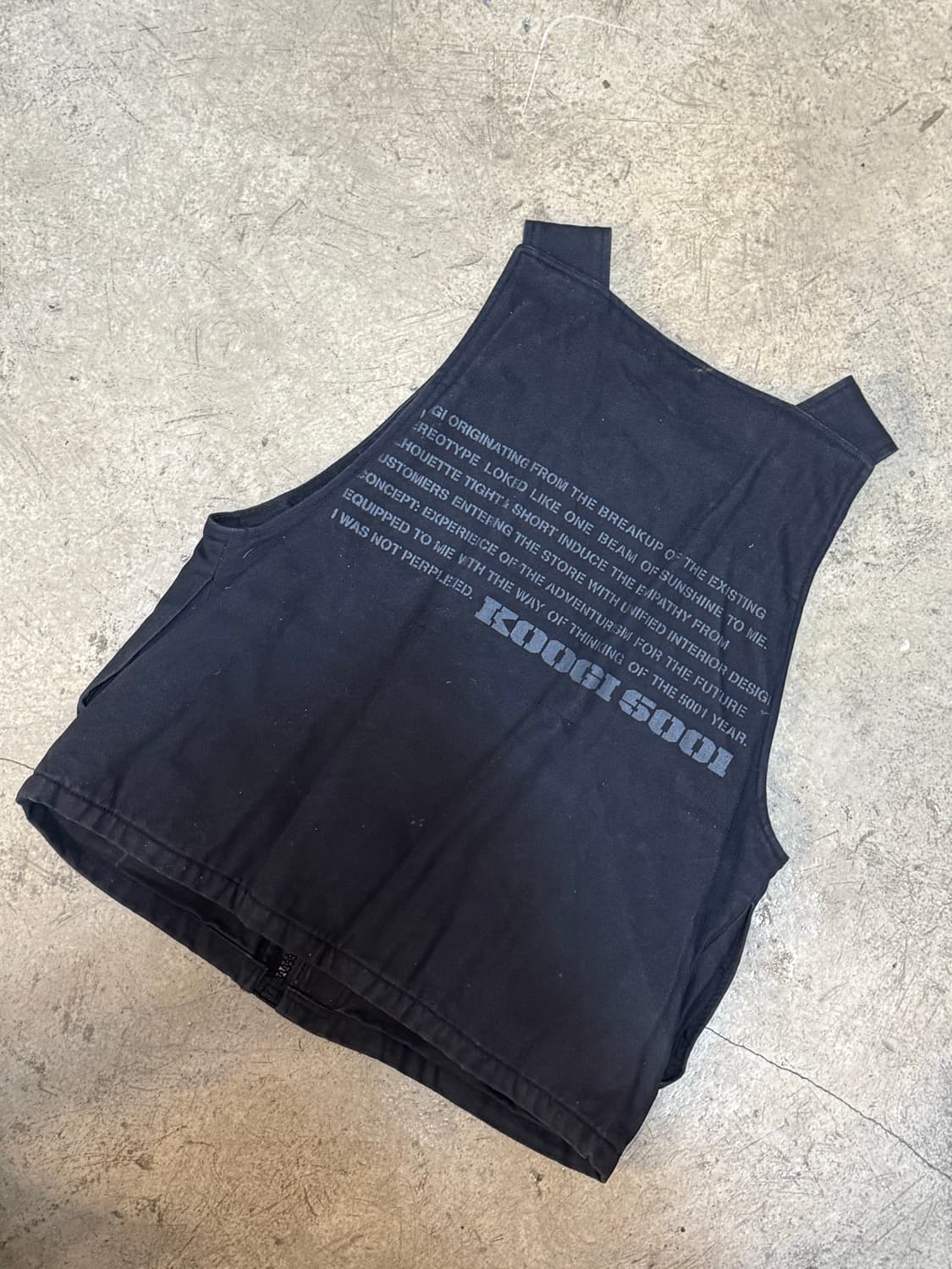 KOOGI 빈티지 조끼 자켓 상품이미지3