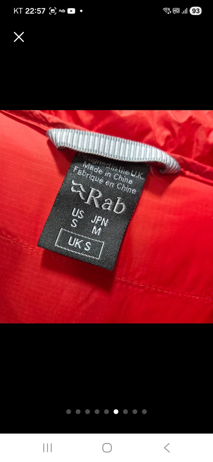 Rab 우모패딩 상품이미지6