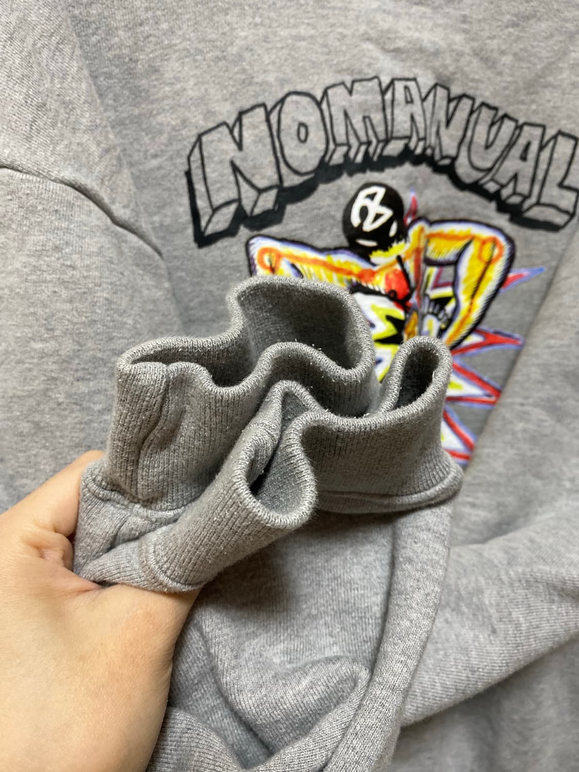 노매뉴얼 맨투맨 엠사이즈 상품이미지4