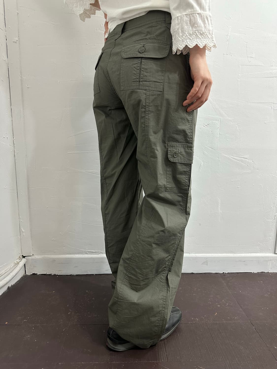 khaki pocket pants 상품이미지5