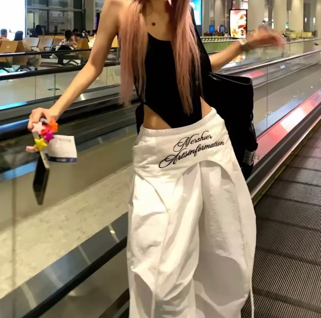 화이트 조거팬츠 상품이미지2