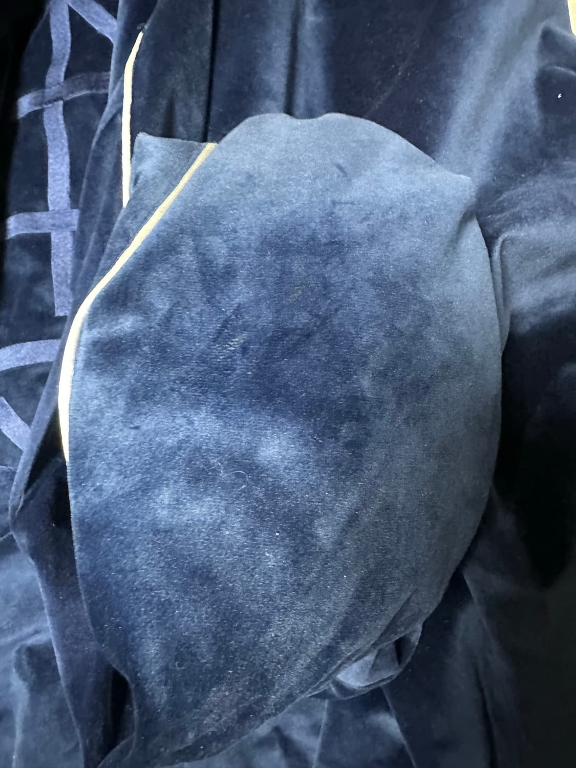 급처!!! LMC 벨루어 벨벳 트랙탑 L 네이비 상품이미지3