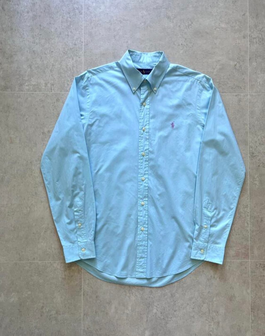 Polo Ralph Lauren Sky Blue Cotton Shirt 상품이미지1