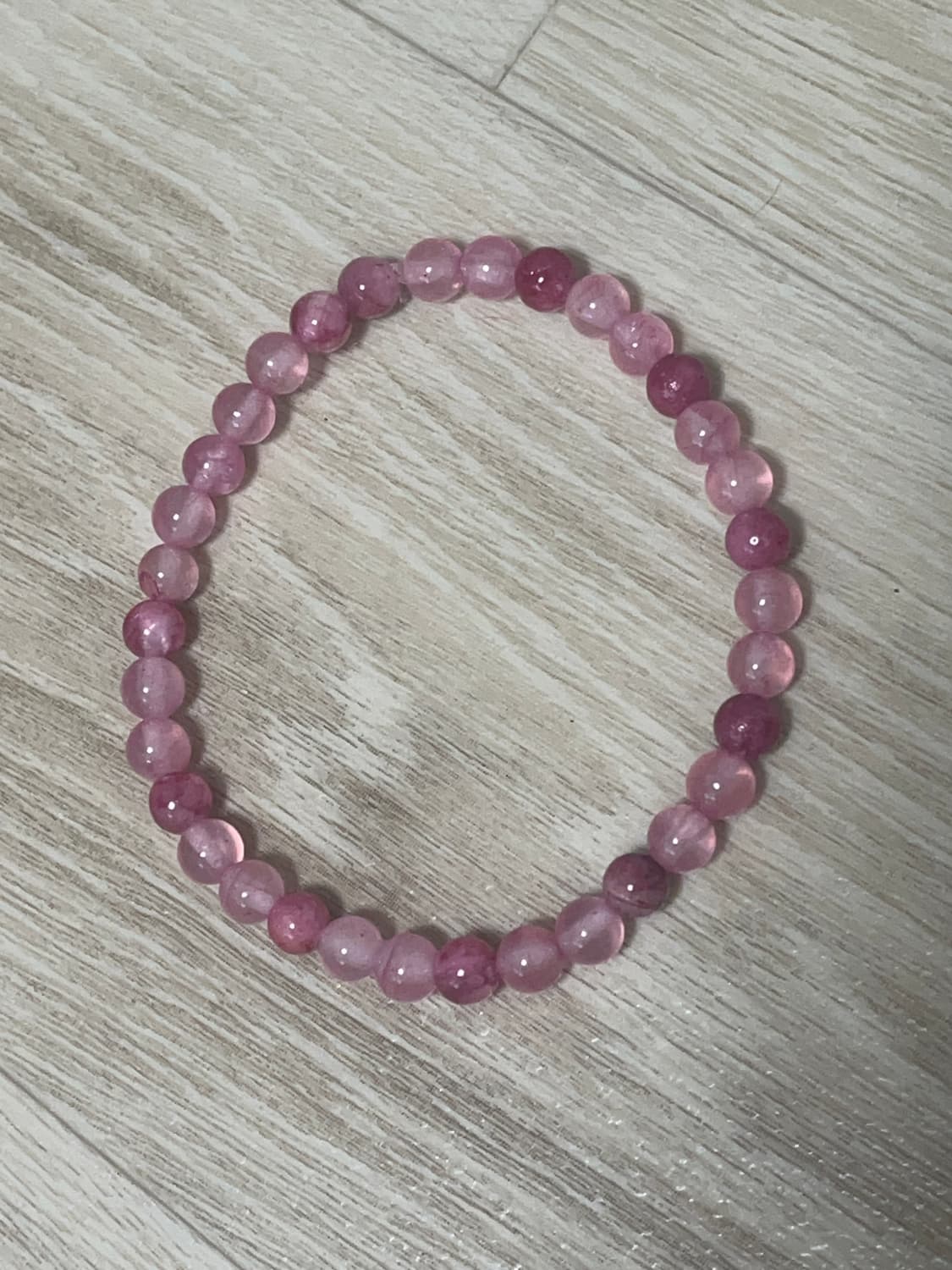 핸드메이드 수제 팔찌 | 보랏빛 영롱 팔찌 상품이미지1