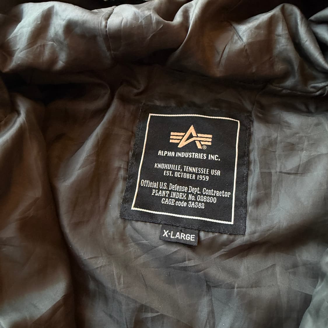 알파 인더스트리 퀼팅 라이너 자켓 상품이미지8