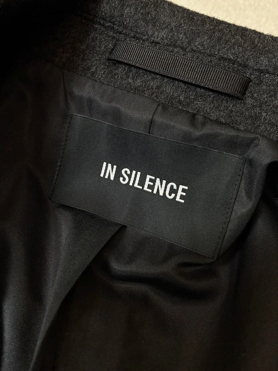 인사일런스 캐시미어 블렌드 더블 롱 코트 PN7660 상품이미지5