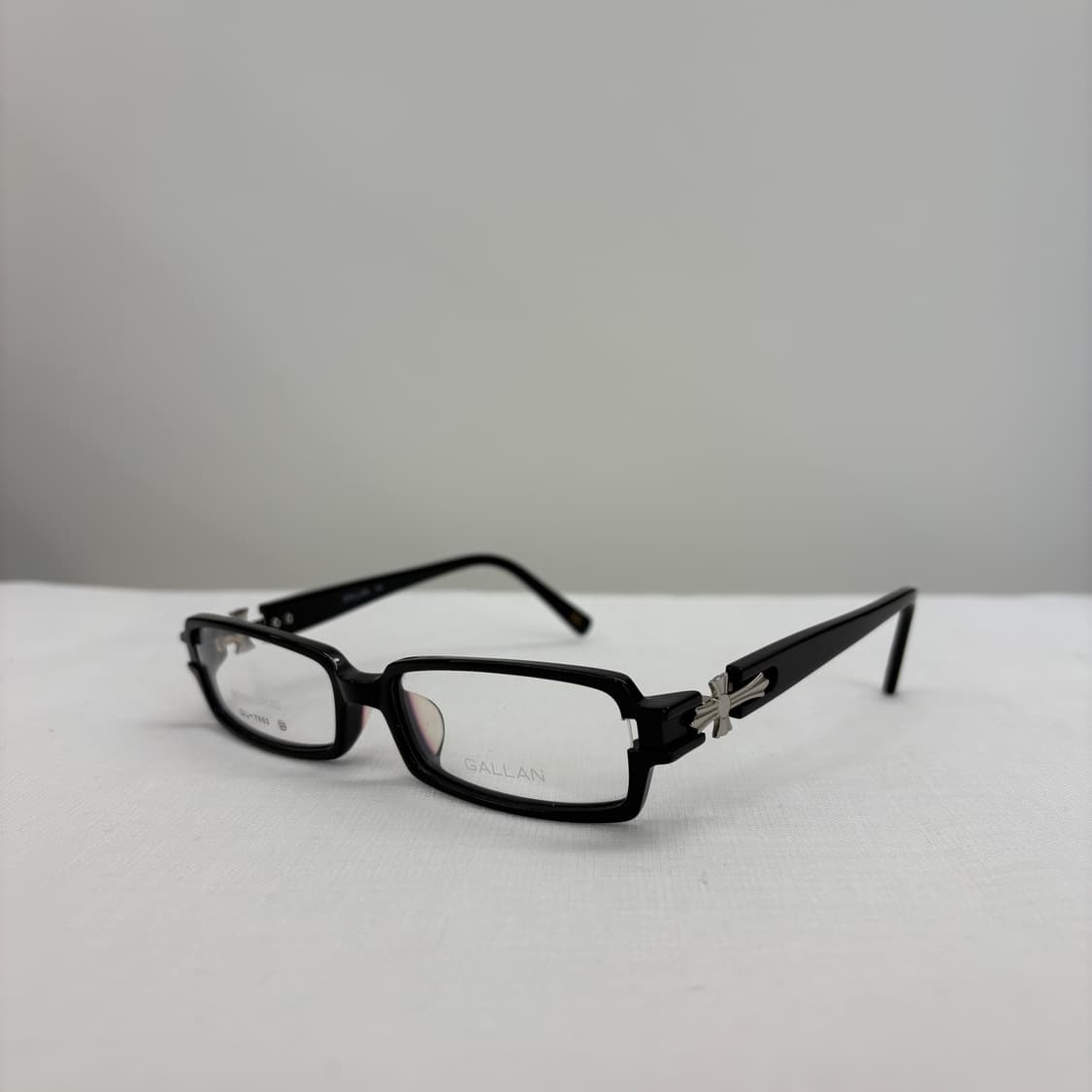 GALLAN 블랙실버 빈티지 뿔테 상품이미지1