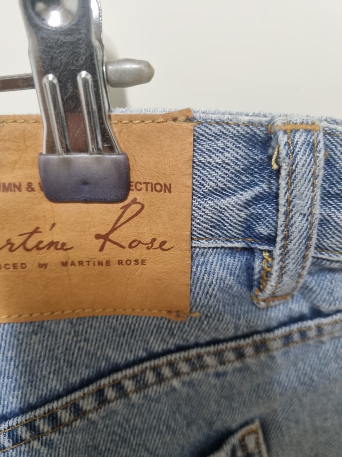 [S(30)] 19ss 마틴로즈 스프레이 데님 진 상품이미지4