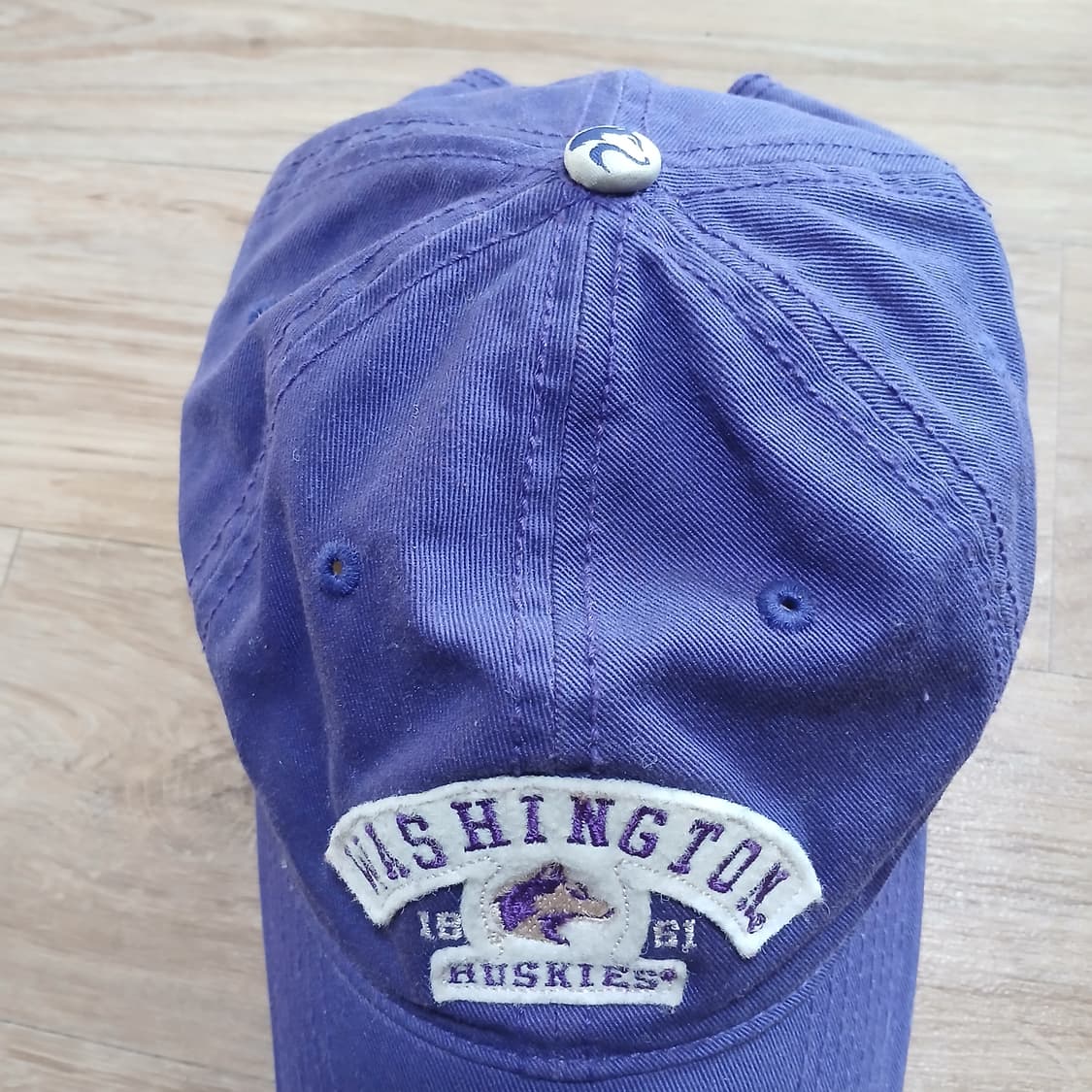 허스키 자수 모자 볼캡 빈티지 보라색 퍼플 상품이미지10