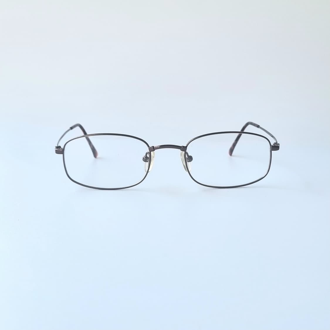 데드스탁 브라운 라운드사각 레트로 안경테  405 상품이미지2