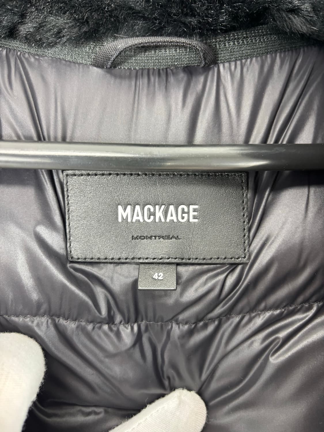 (풀구성)42 맥케이지 딕슨 블랙퍼 패딩(22~23FW) 상품이미지8