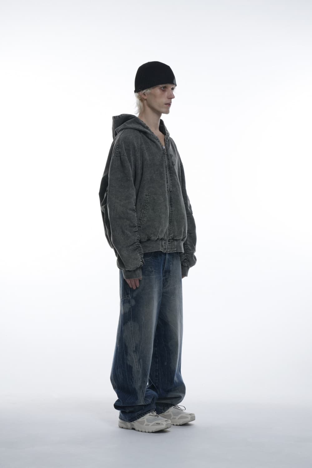 그레일즈 24FW 가먼트다잉 후드 마원 MA-1 상품이미지4