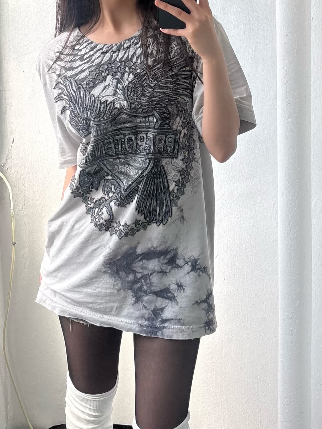 Vintage Prepotent Graphic T-shirt 상품이미지7