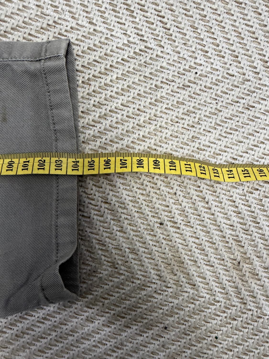 정품) 타임옴므 한섬 23ss 스트레이트 핏 팬츠 76(30) 상품이미지9