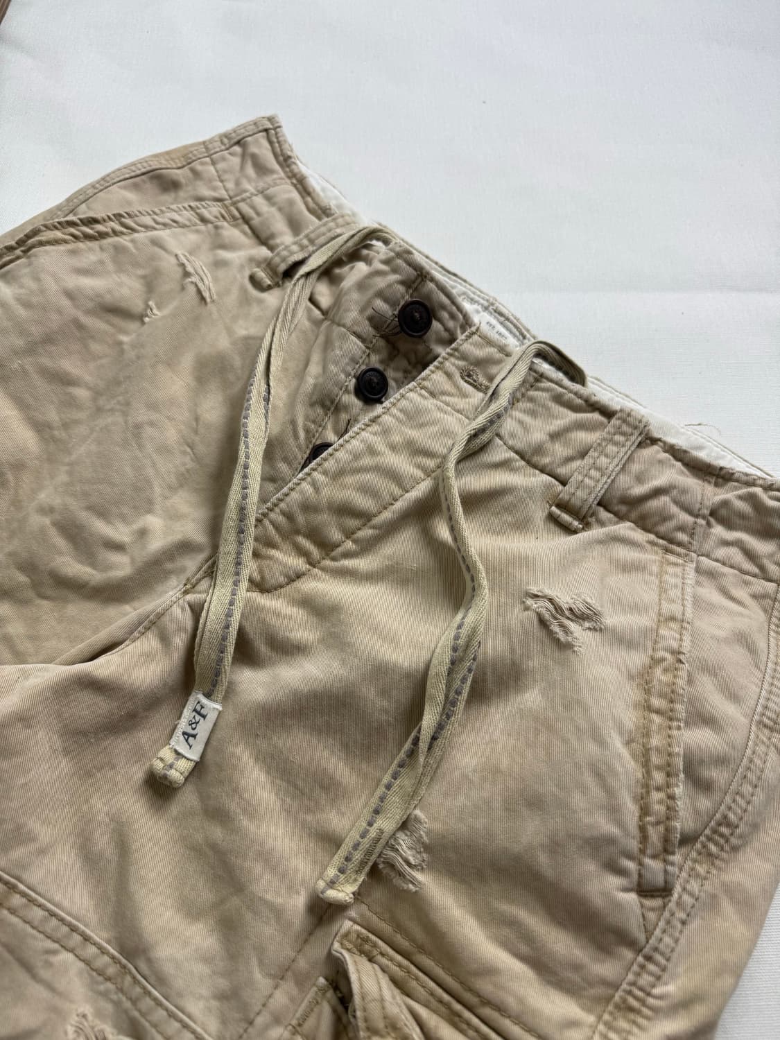 abercrombie 아베크롬비 빈티지 밀리터리 카고 반바지 상품이미지3