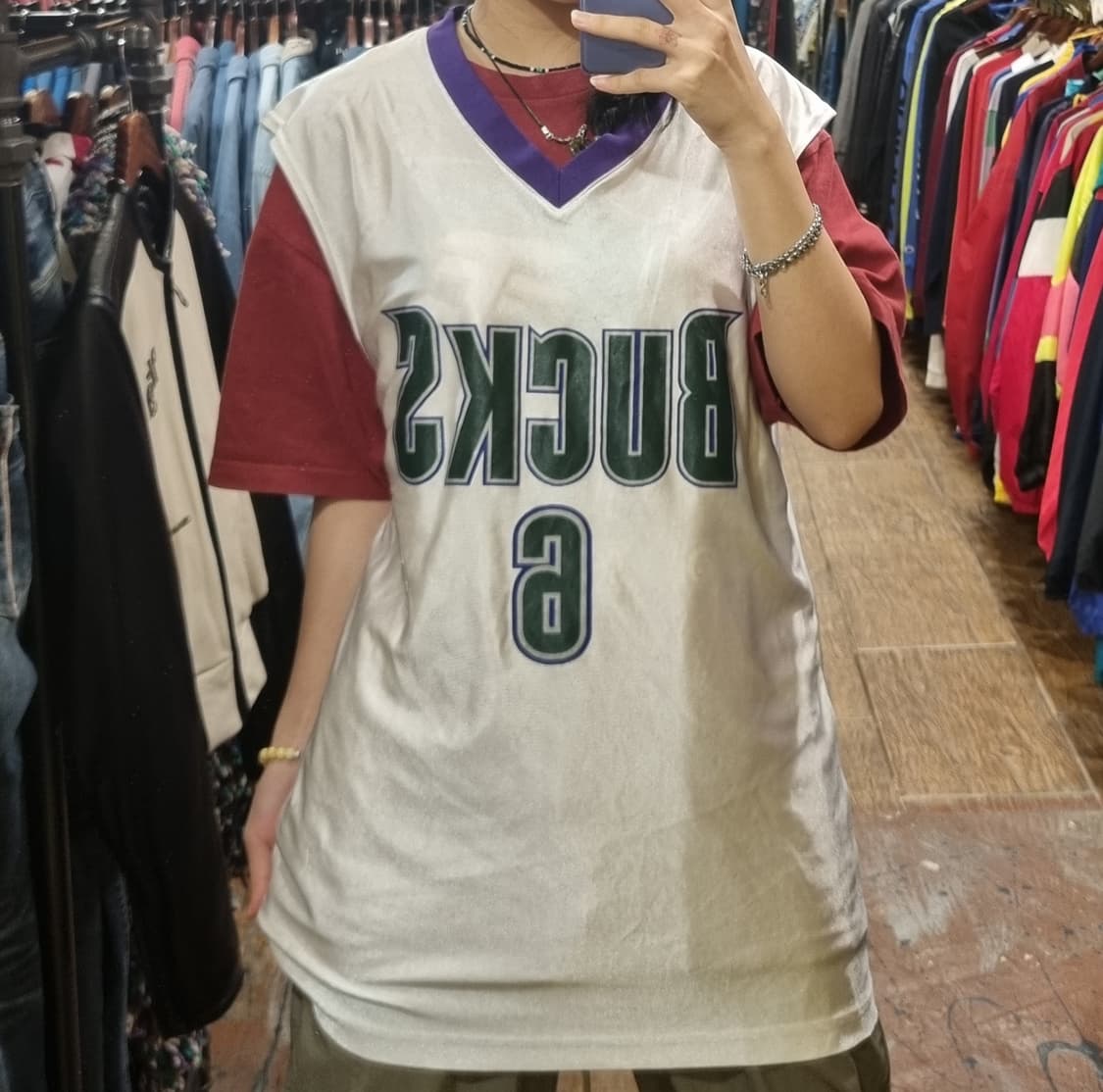 [Hi] nba 농구나시 화이트 상품이미지1