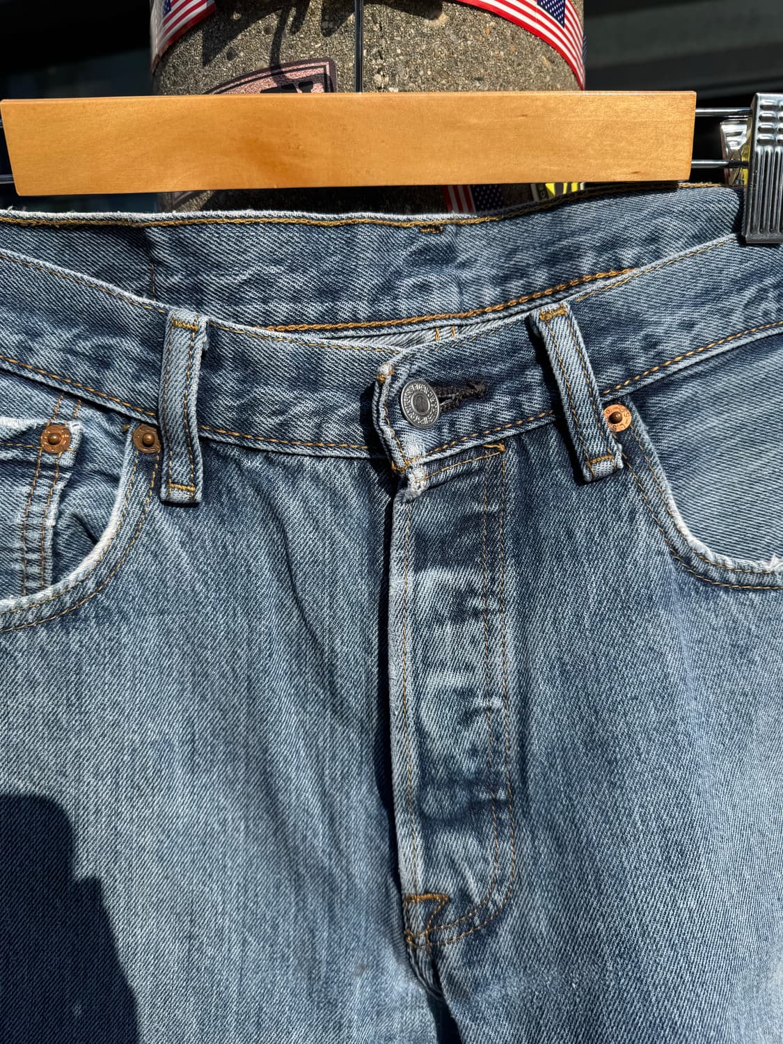 리바이스 501 청바지 데님 팬츠 32x32 상품이미지5