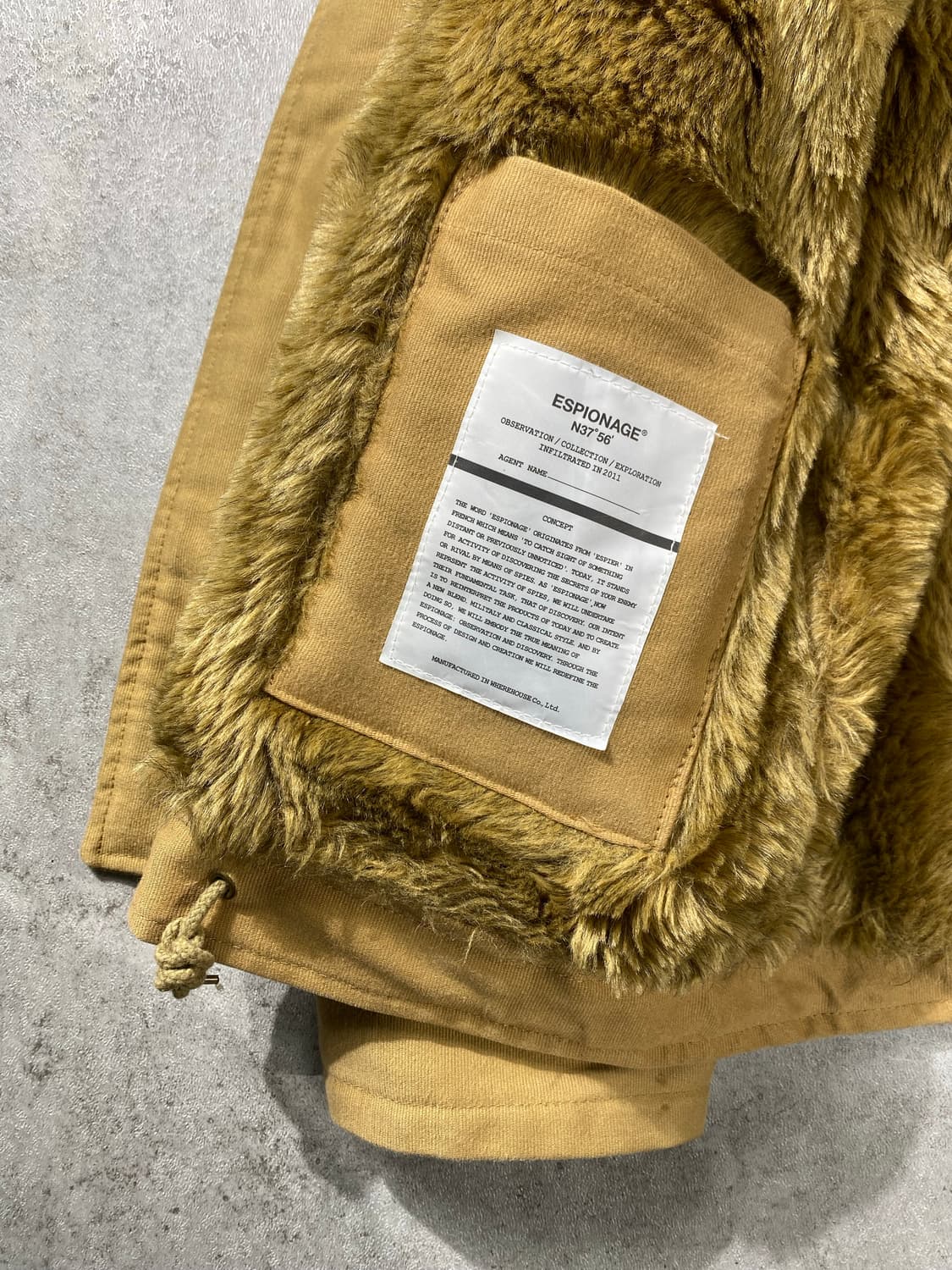 [M] Espionage 에스피오나지 밀리터리 덱자켓 상품이미지9