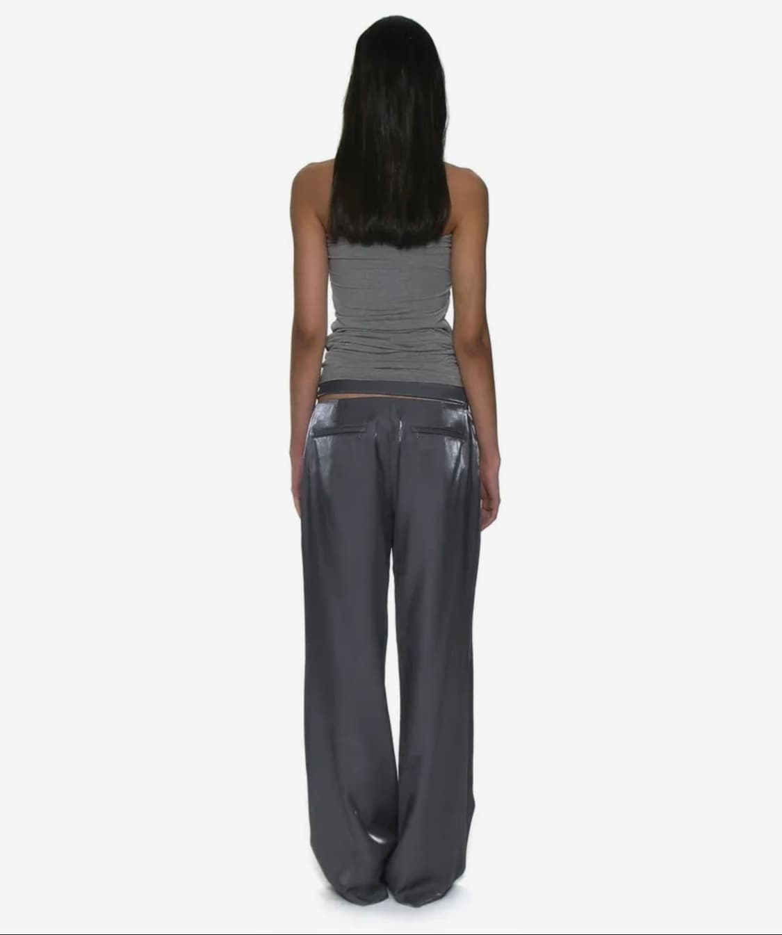 파르티멘토우먼 글로시 컷아웃 웨이스트 팬츠S 상품이미지2