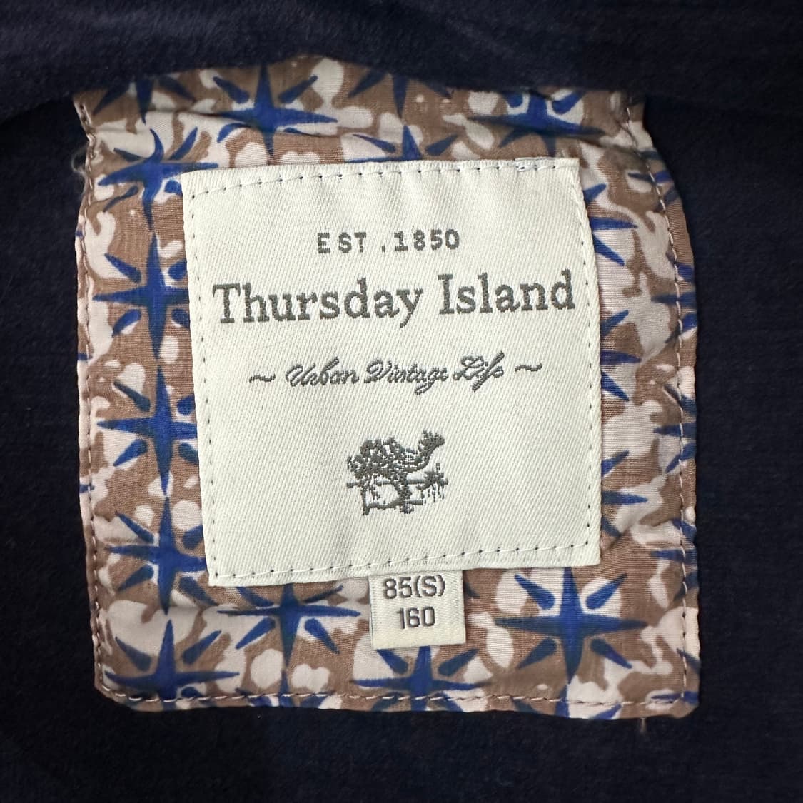 썰스데이아일랜드 네이비 코듀로이 후드 자켓 상품이미지4