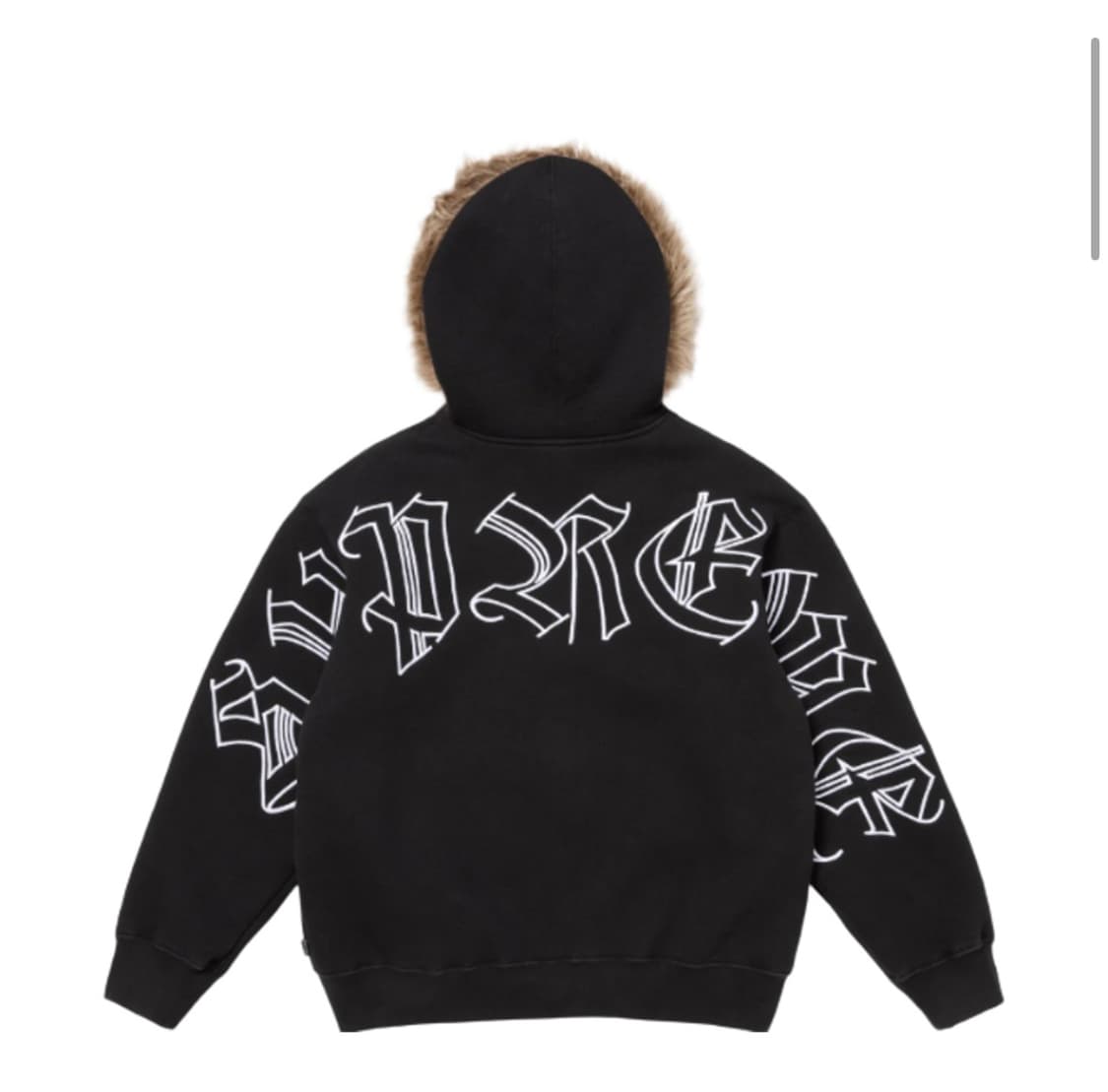 슈프림 포우 퍼 집업 후드 - 25FW 상품이미지1