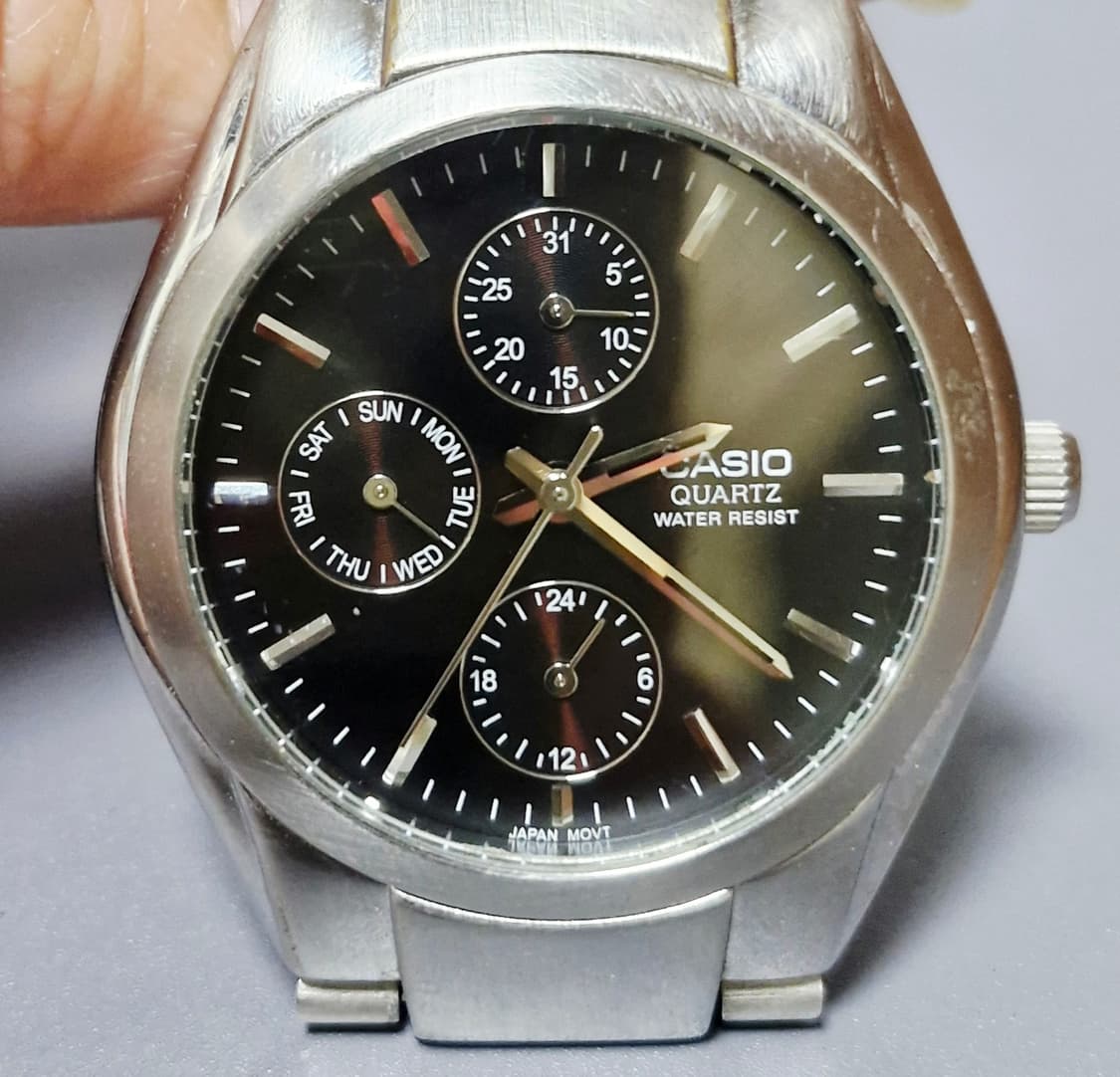 CASIO 빈티지 멀티평션 메탈시계 상품이미지1