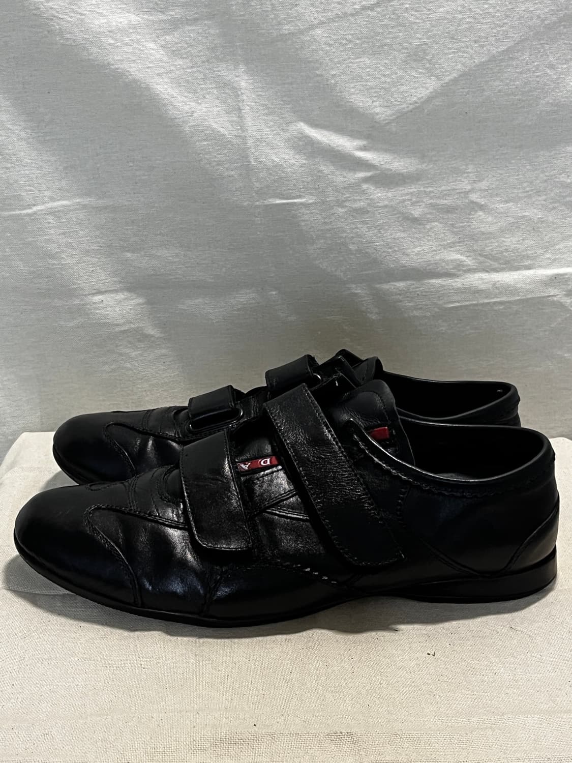 프라다 [PRADA] 프라다 스포츠 아카이브 벨크로 레더 스니커즈 상품이미지3