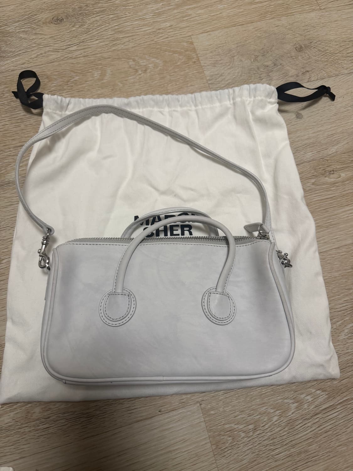 마지셔우드 지퍼스몰 라이트그레이 상품이미지1