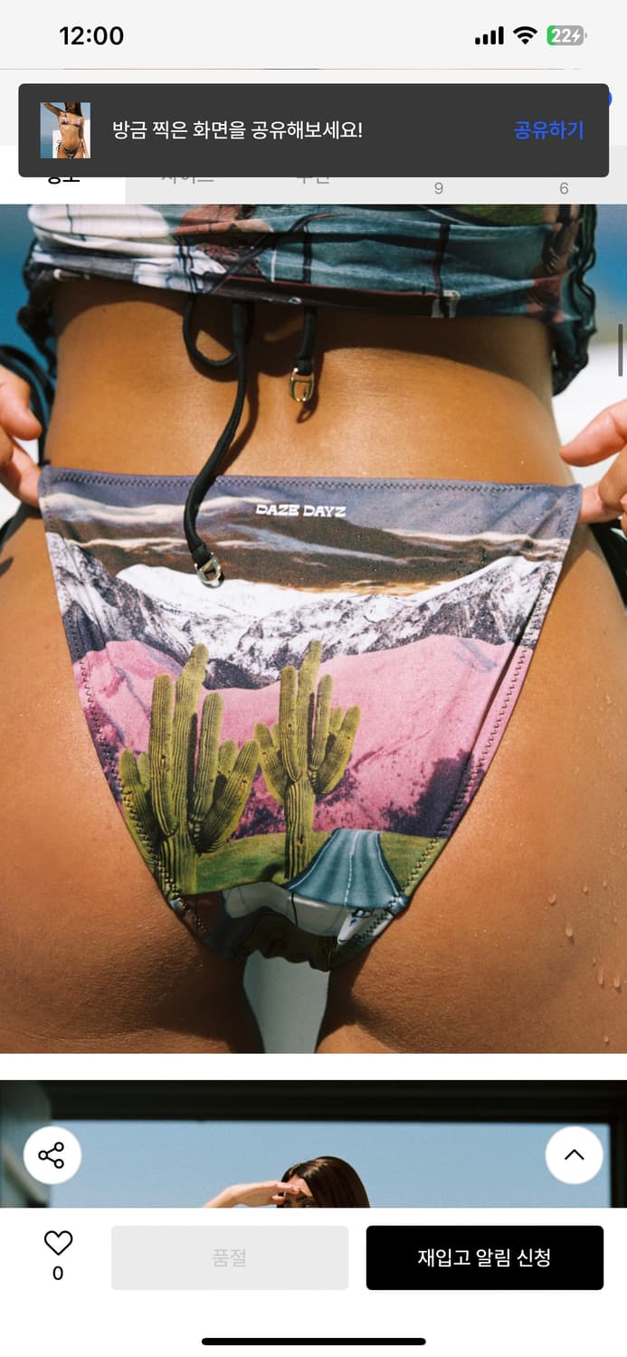 Daze dayz 데이즈데이즈 로드트립 비키니 세트 상품이미지8