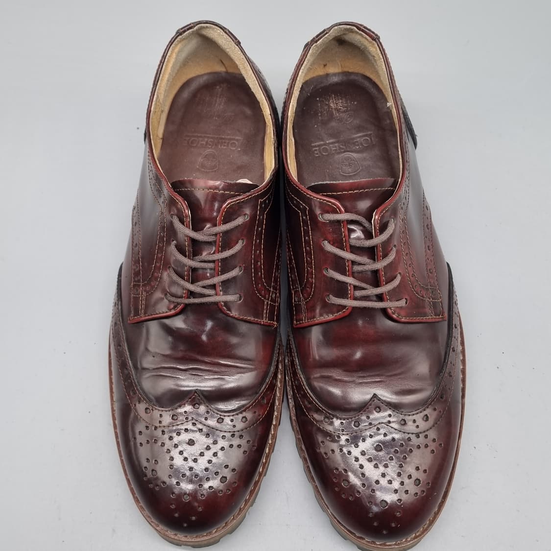 조앤슈 윙팁 남성수제구두 실사이즈255 상품이미지2