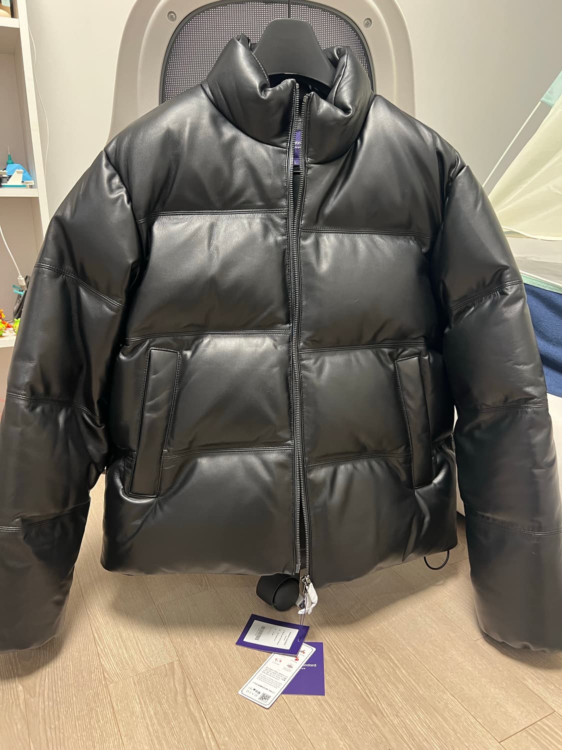 무탠다드 램스킨 패딩 상품이미지1