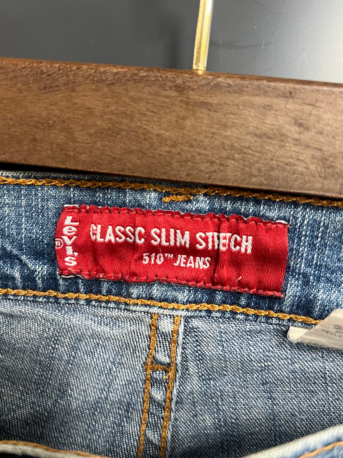 90s Levis 리바이스 510 클래식 슬림 스트레치 데님 팬츠 상품이미지6