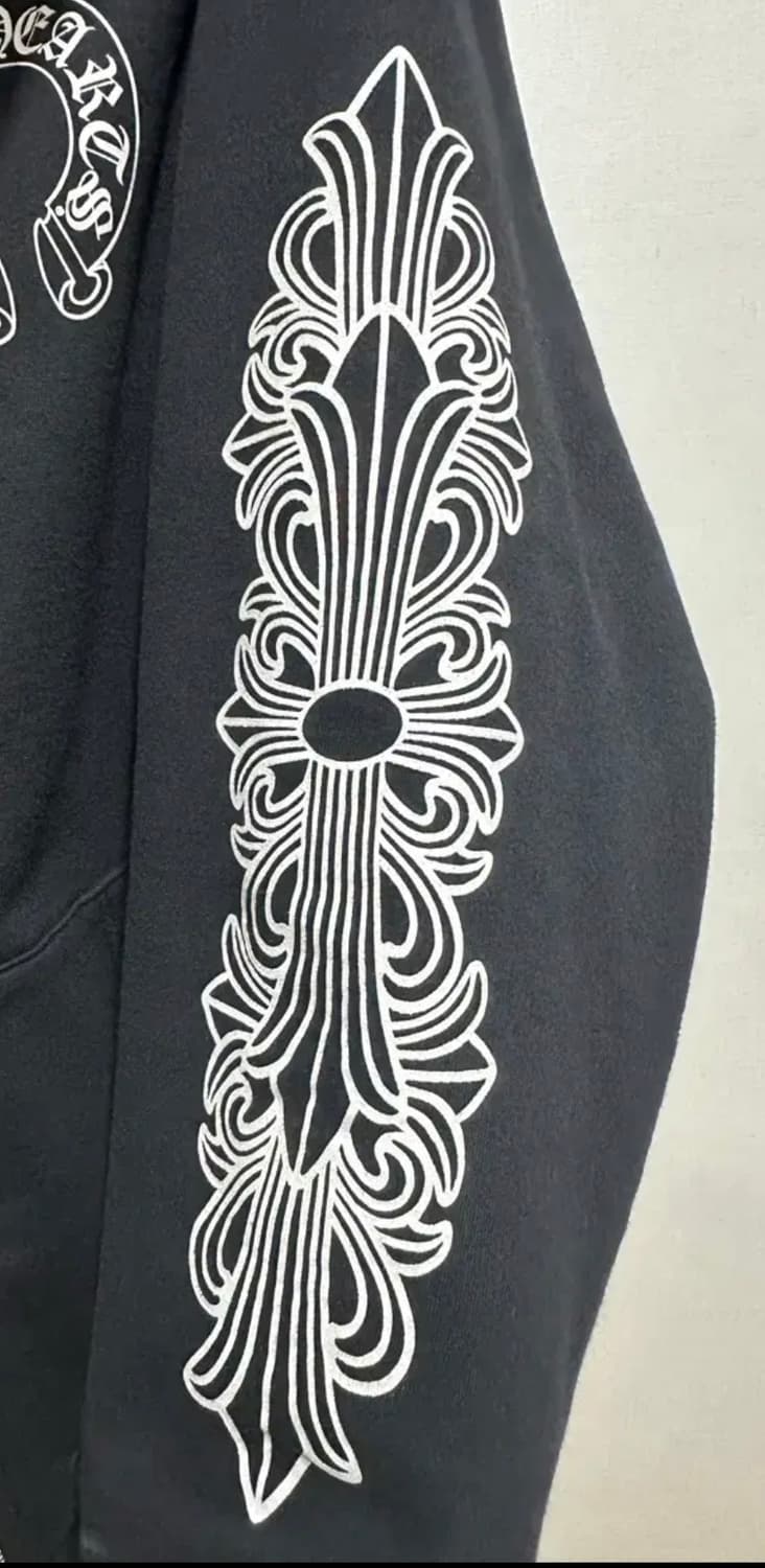 크롬하츠 헤비웨이트 플로랄 후드집업 XXL 상품이미지4