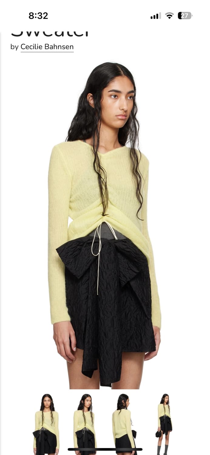 cecilie bahnsen ussi pullover (새상품) 상품이미지2