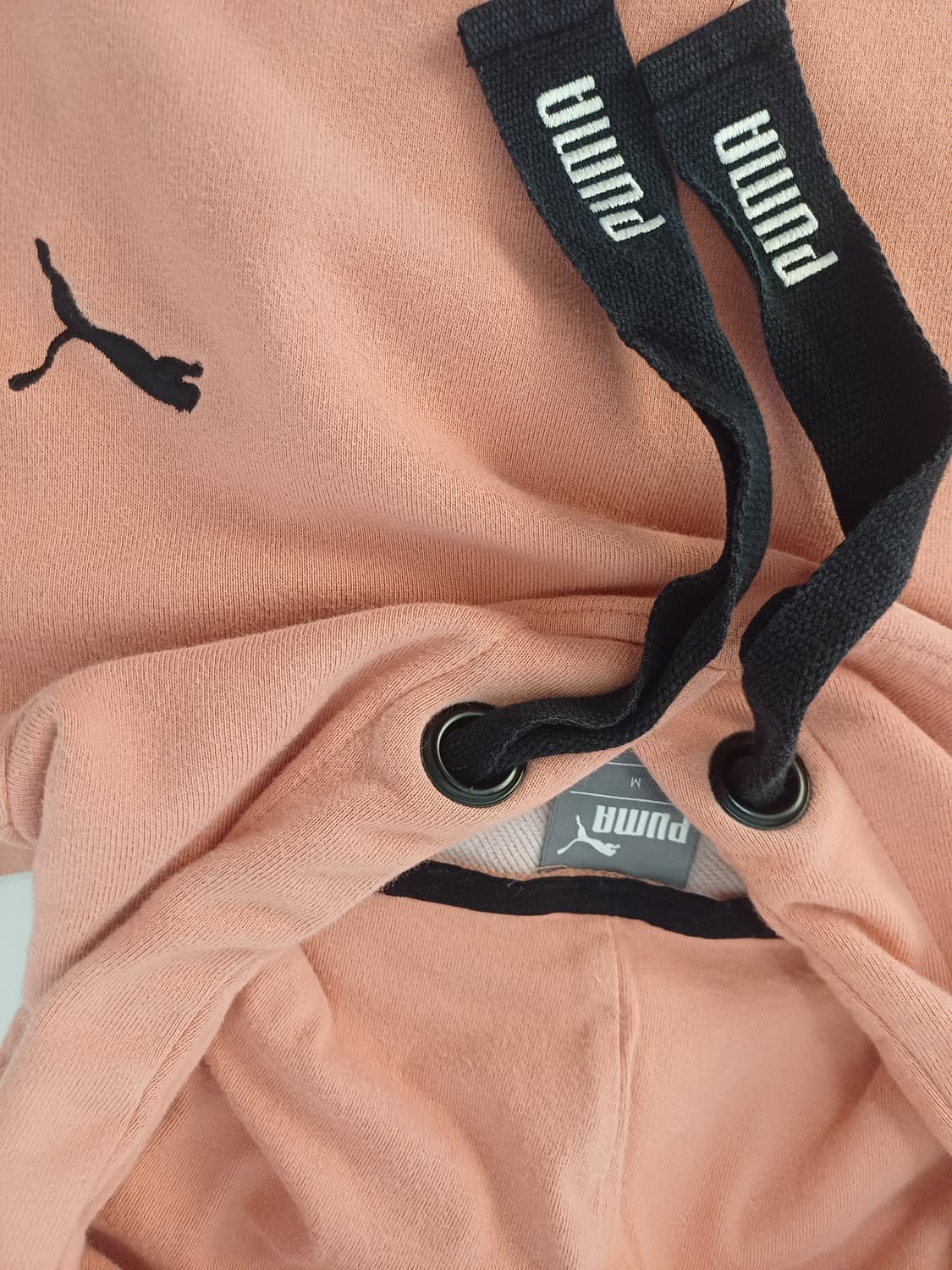 [PUMA] 푸마 로고 후드티 (M사이즈/인디핑크) 상품이미지4