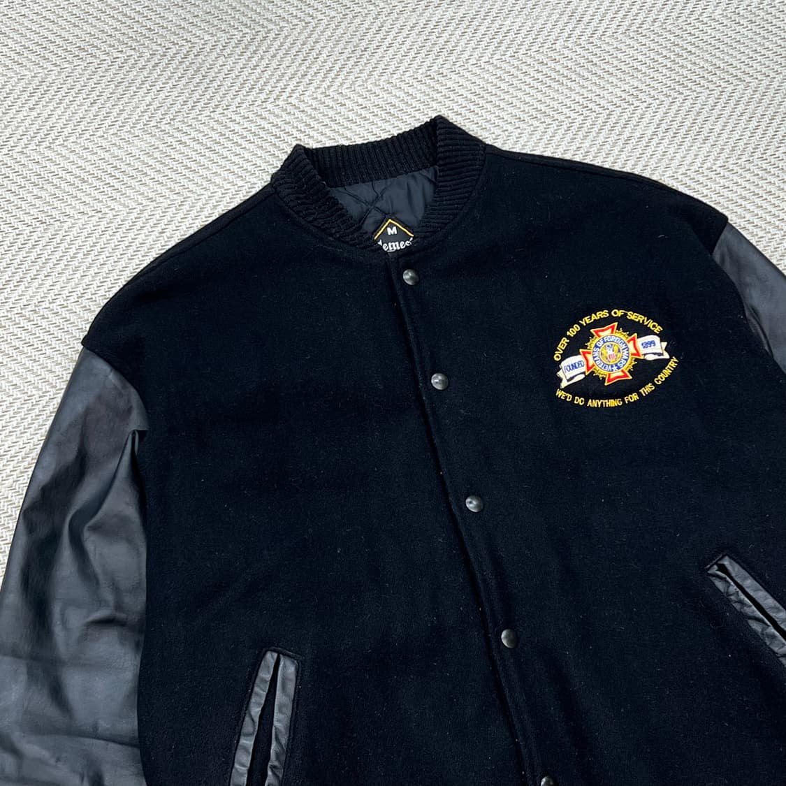 USA 네미시스 레더 바시티자켓 r2430 상품이미지3