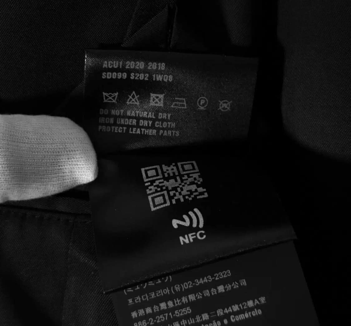 프라다 리나일론 남성 자켓 블랙 52(105,xl) 블레이저 상품이미지10