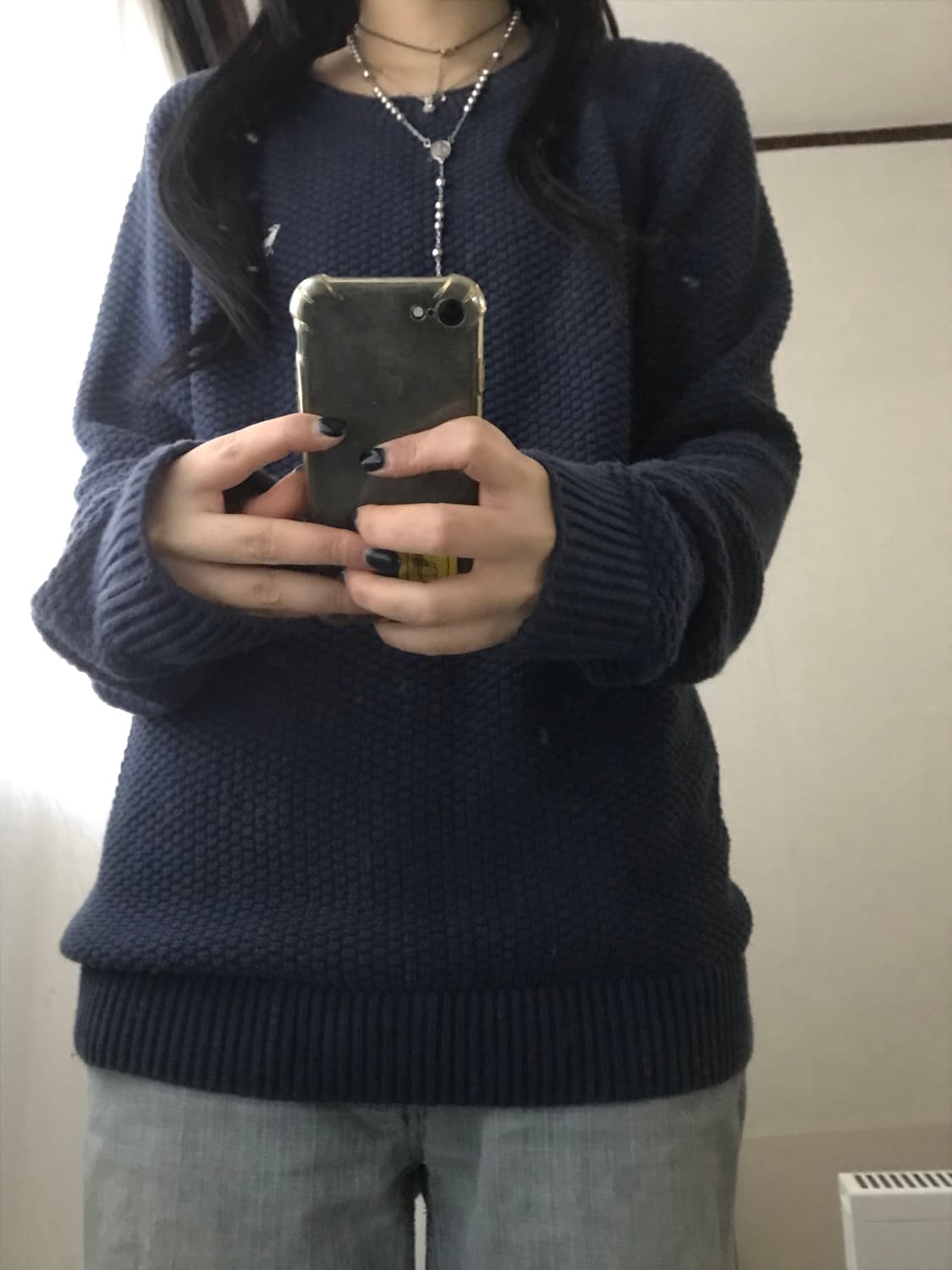 아베크롬비 네이비 루즈핏 니트 상품이미지3