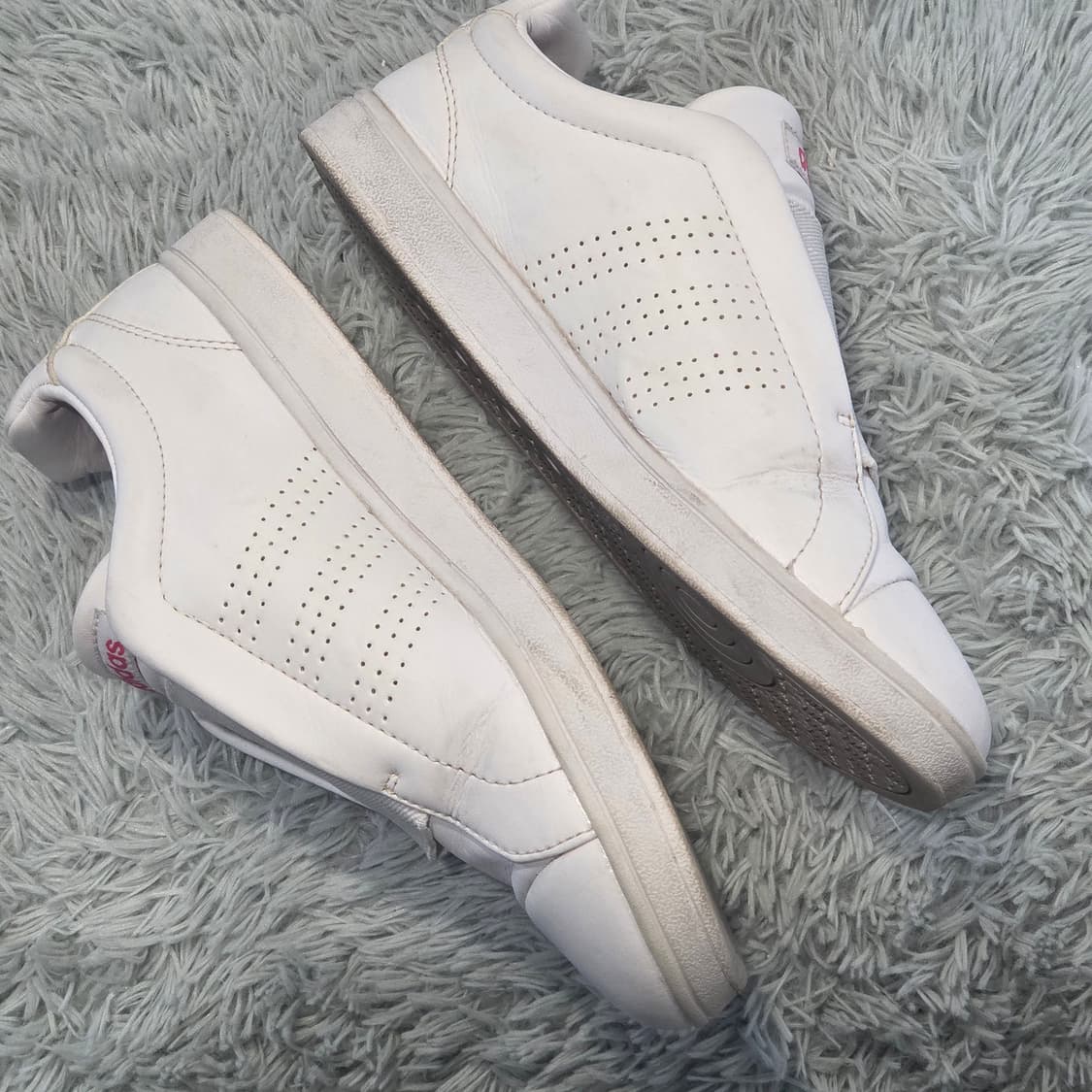 4a-2:아디다스 어드밴티지 클린 화이트 핑크(240) 상품이미지7