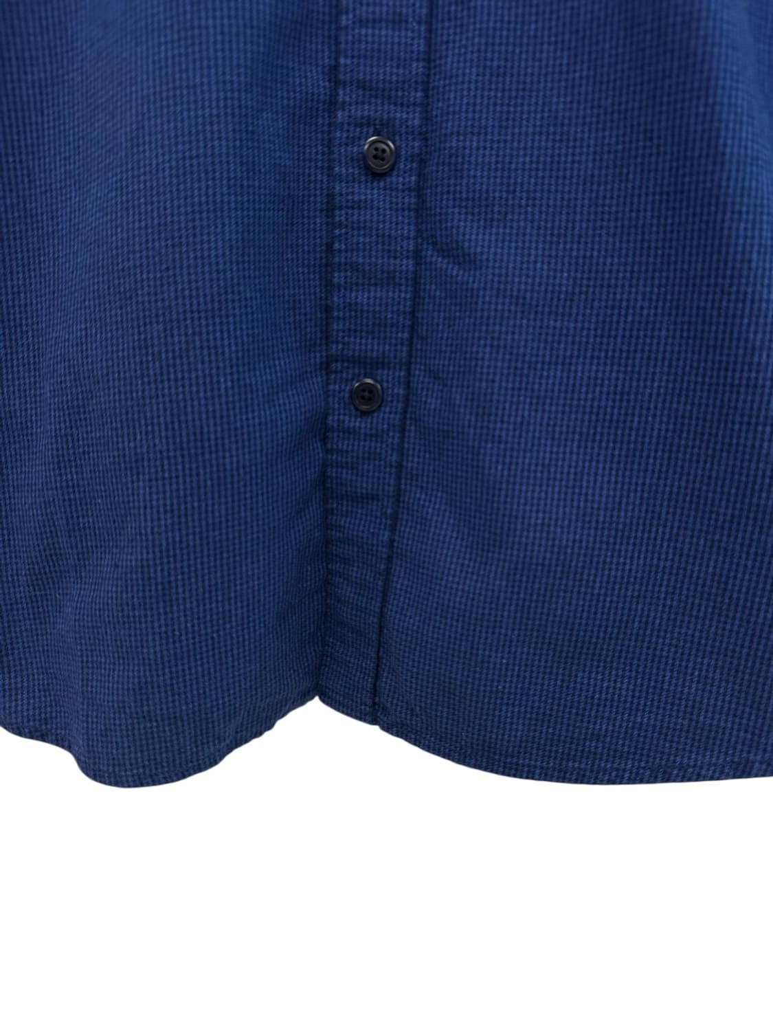 라코스테 잔체크셔츠 블루 (M) 상품이미지4