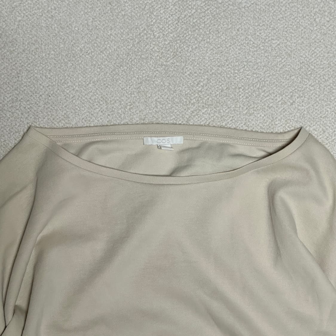 코스 배색 랩 원피스 상품이미지5