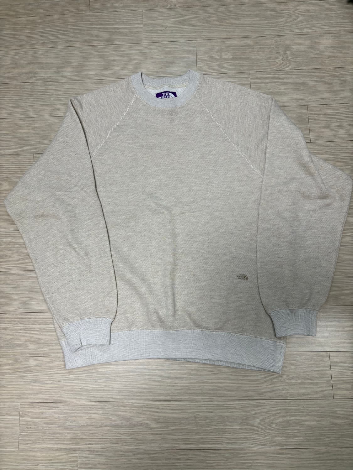 [M] 노스페이스 퍼플라벨 맨투맨 래글런 상품이미지1