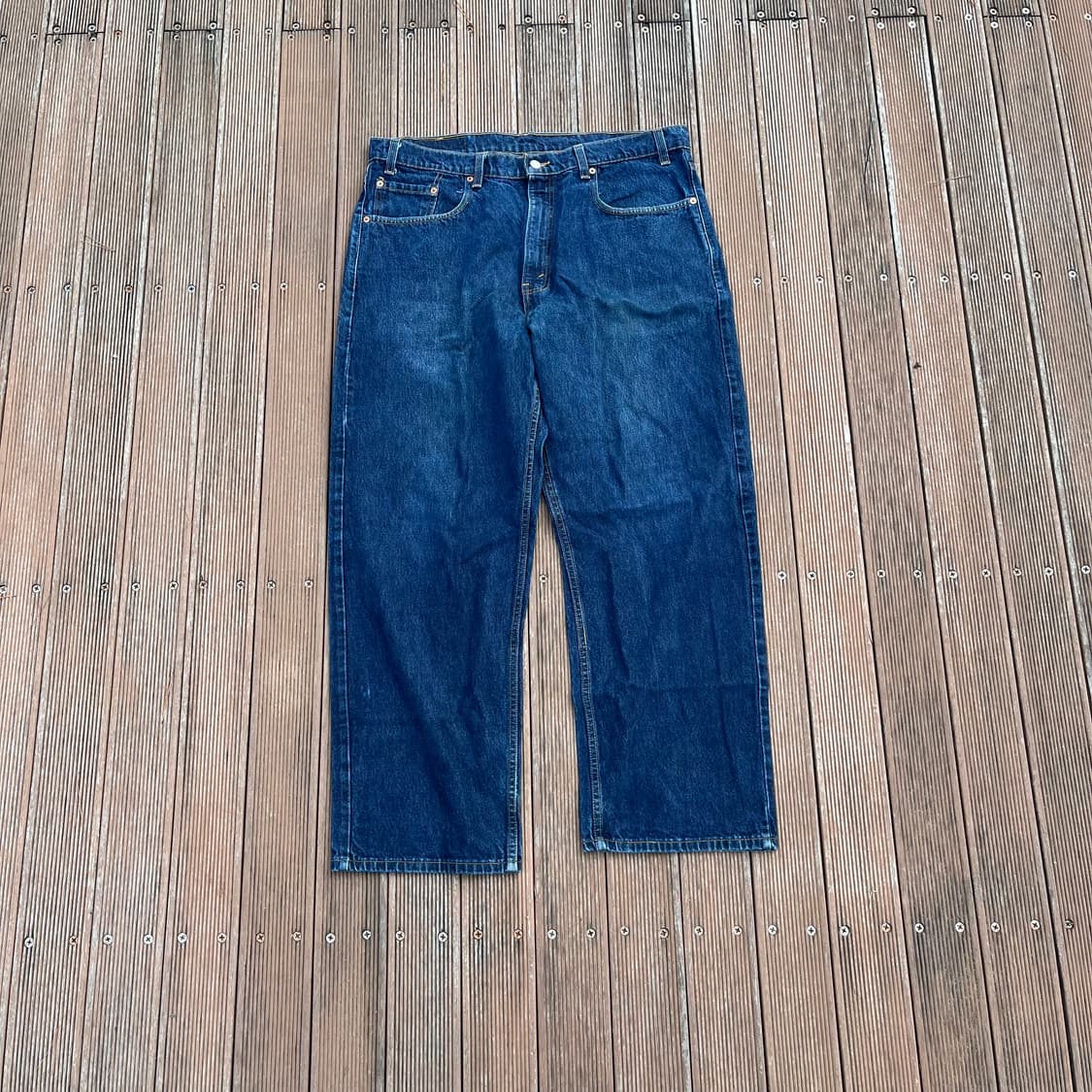 [38X30] 90s 빈티지 리바이스 569 인디고 made in usa 상품이미지1