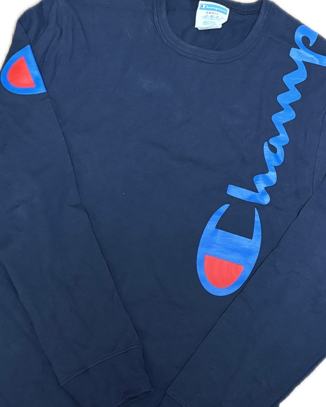 챔피온 헤리티지 스크립트 오버 숄더 긴팔티 상품이미지3