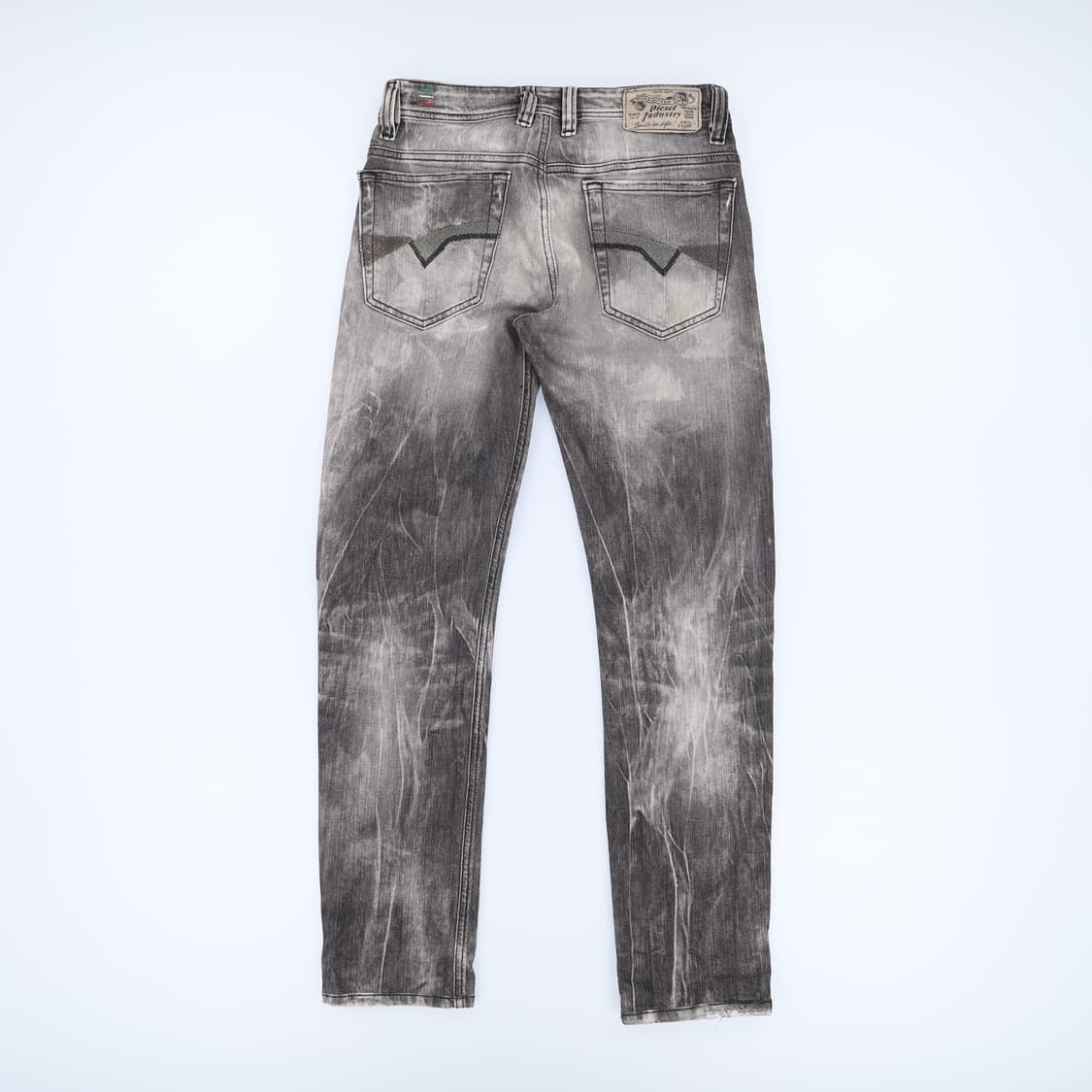 [W28 L32] 디젤 그레이워싱 데미지 진 데님팬츠 1210H2 상품이미지2